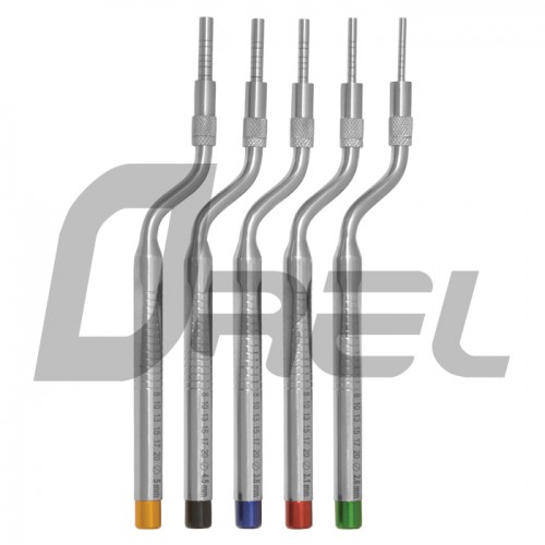 Osteotome Concave Set of 5 (Curved)