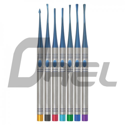 PDL Elevators Set Of 7 Pcs (Blue coated Tips)