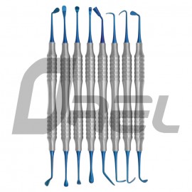 Bone Graft Packer Grafting Plugger Set of 8 Pcs